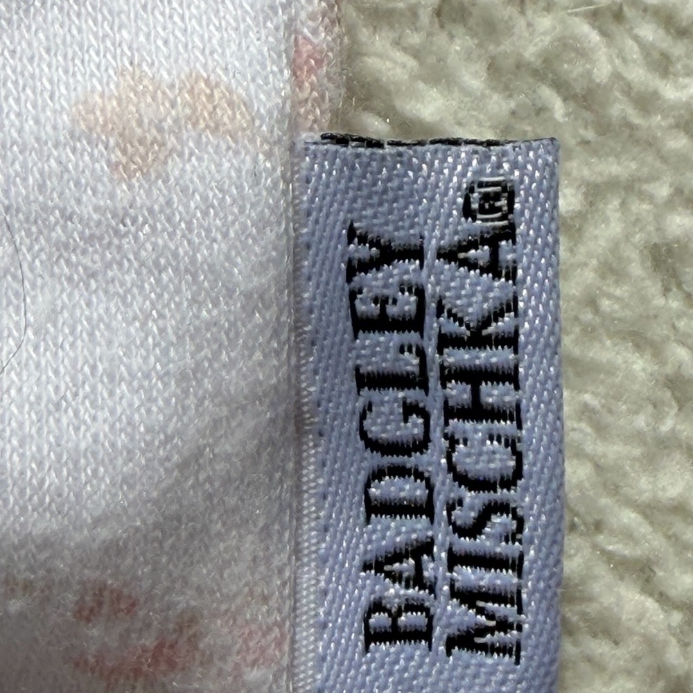 Badgley Mischka Luxury Baby Girls Footed Sleeper / Romper - Pink Marble 0-3M - Picture 5 of 6